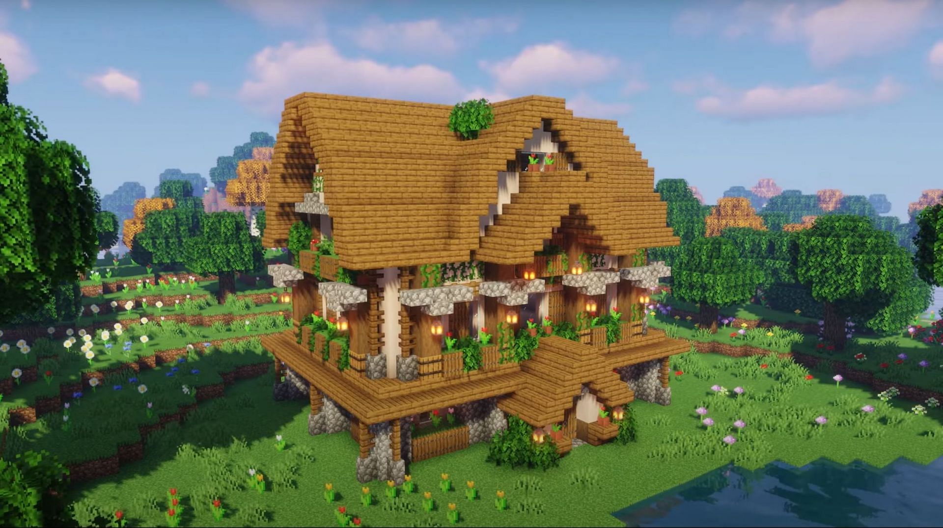 This design will take quite some time, but it&#039;s a lot more structurally impressive (Image via Tootsie/YouTube)