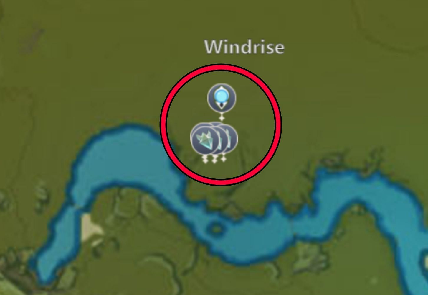 Windrise is another hugely popular spot (Image via miHoYo)