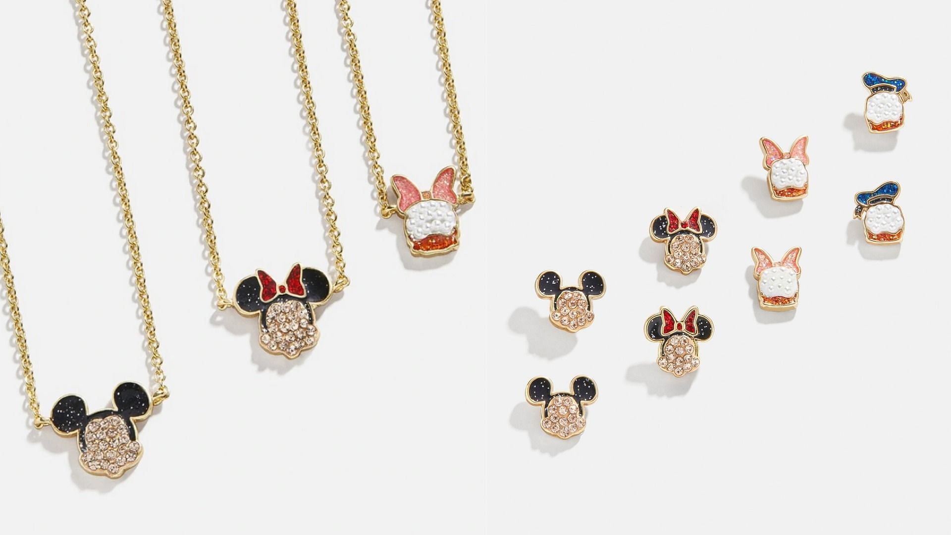 BaubleBar&#039;s Disney pendant, earrings, bag charm, and pisa bracelets go on week-long sale for Mother&#039;s Day (Images via BaubleBar)