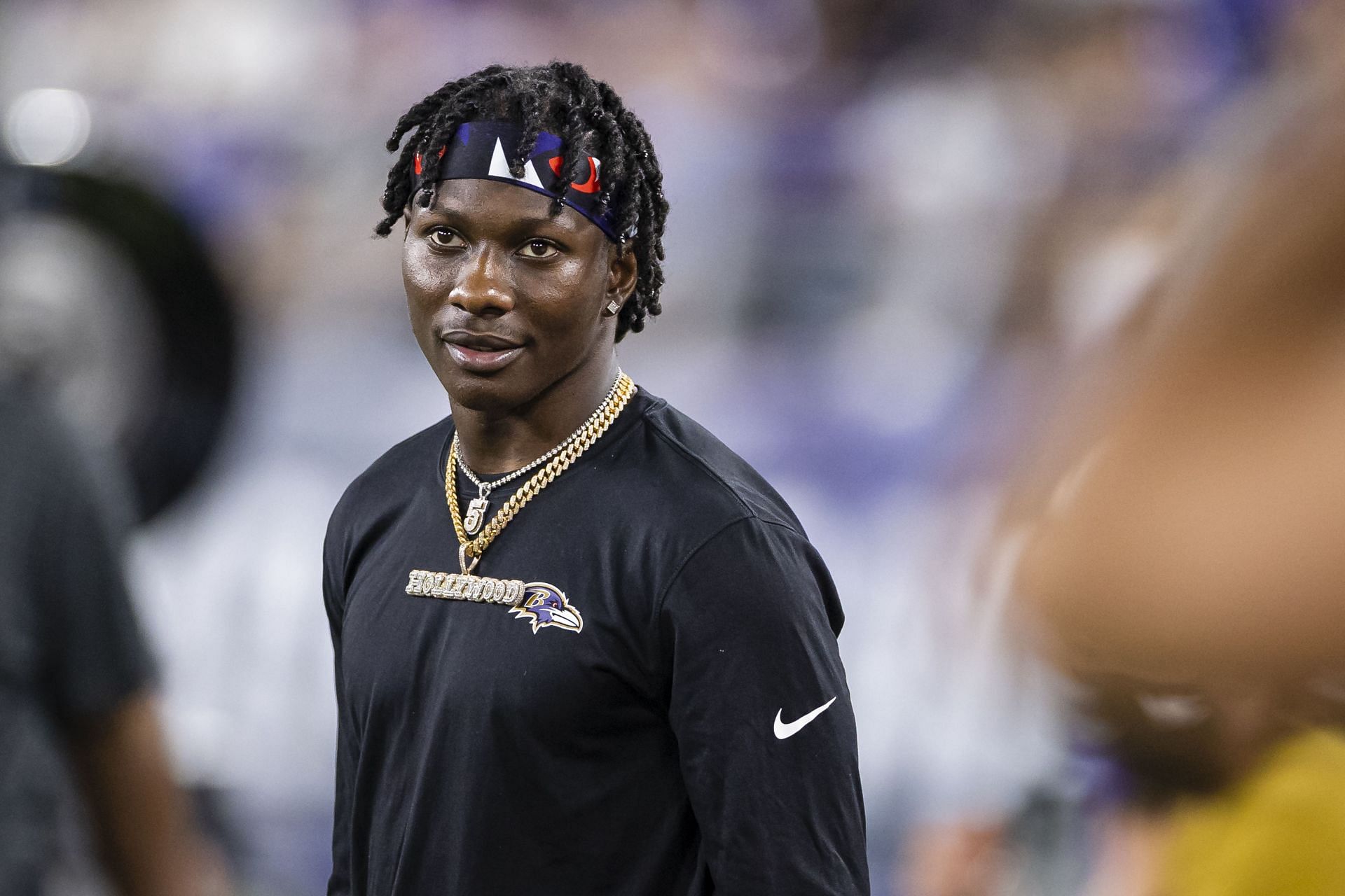 Former Baltimore Ravens WR Marquise Brown