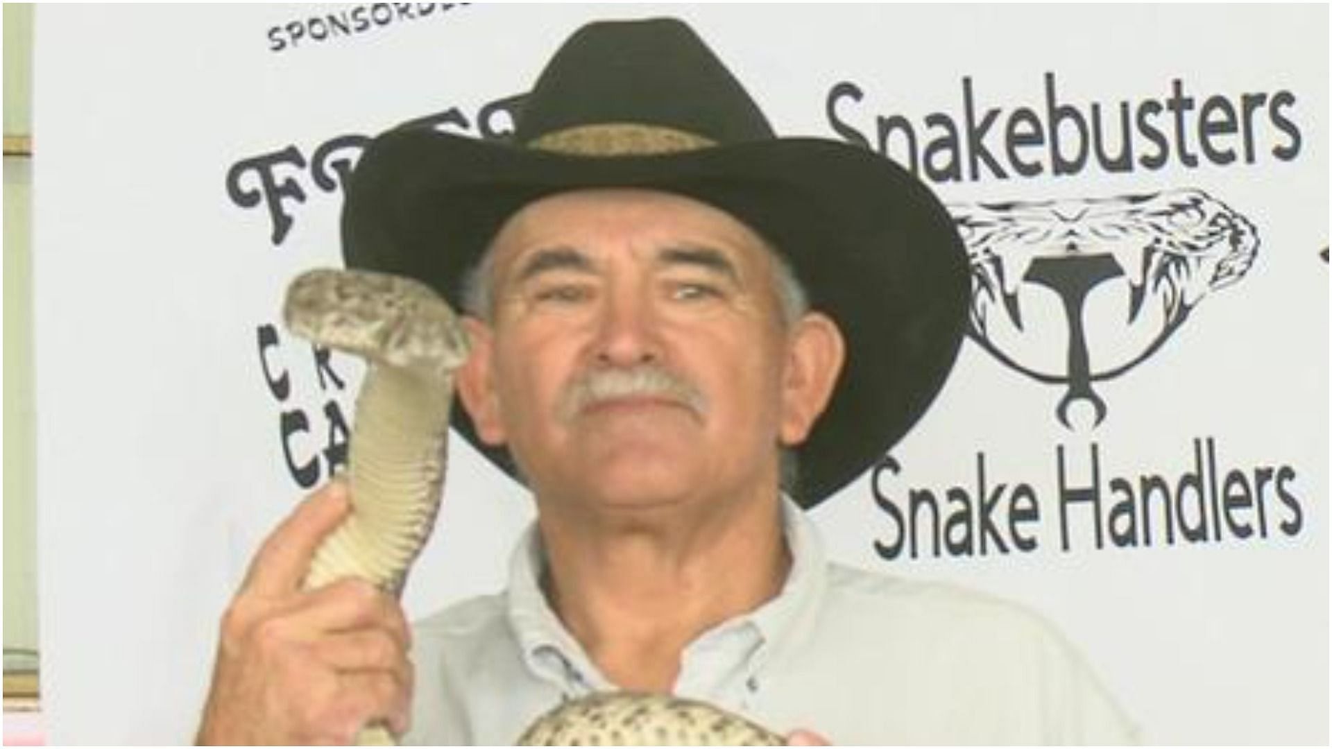Eugene DeLeon Sr. was at the Rattlesnake Roundup event when the incident happened (Image via Monica Loop Casiano/Facebook)