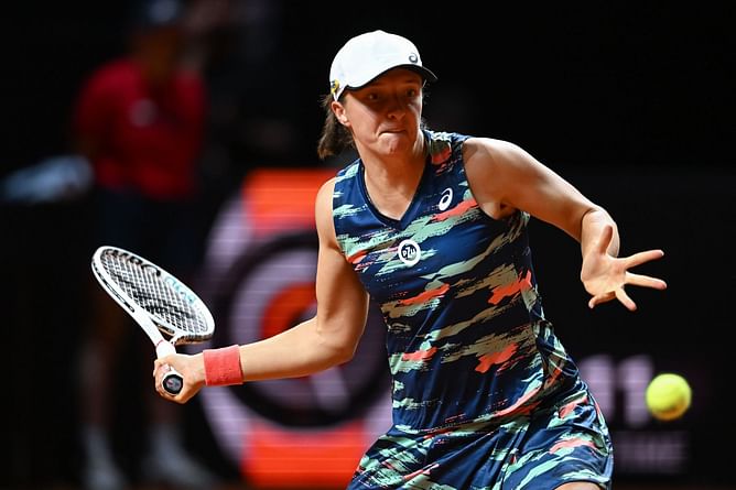 "When I grew up, Rafael Nadal became my great reference, I admire his work ethic and how success hasn't changed him" - Iga Swiatek