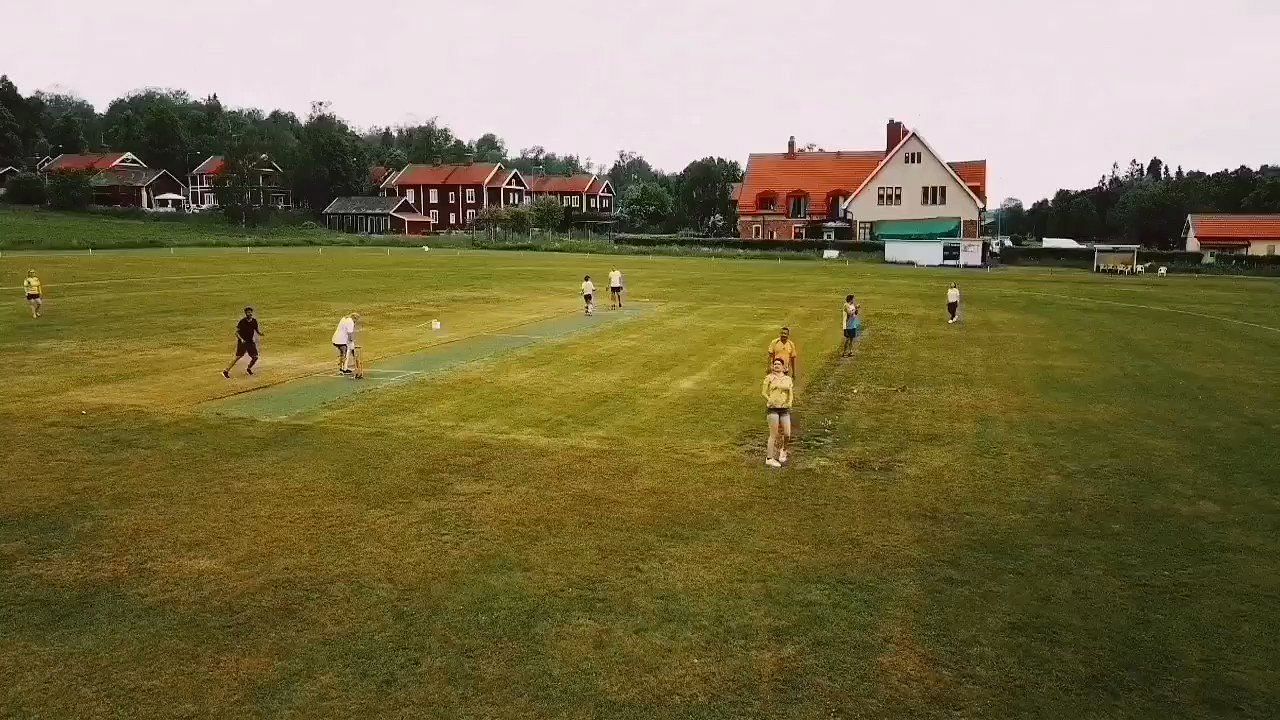 Guttsta Wicked Cricket Ground in Kolsva, Sweden