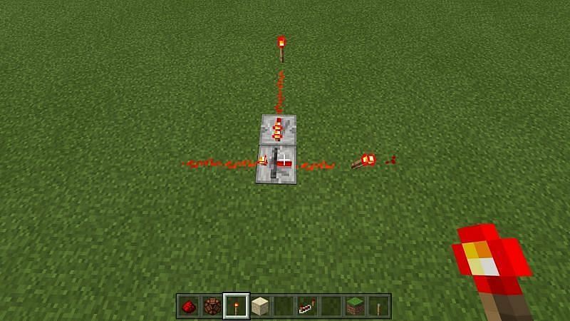 Redstone repeater use