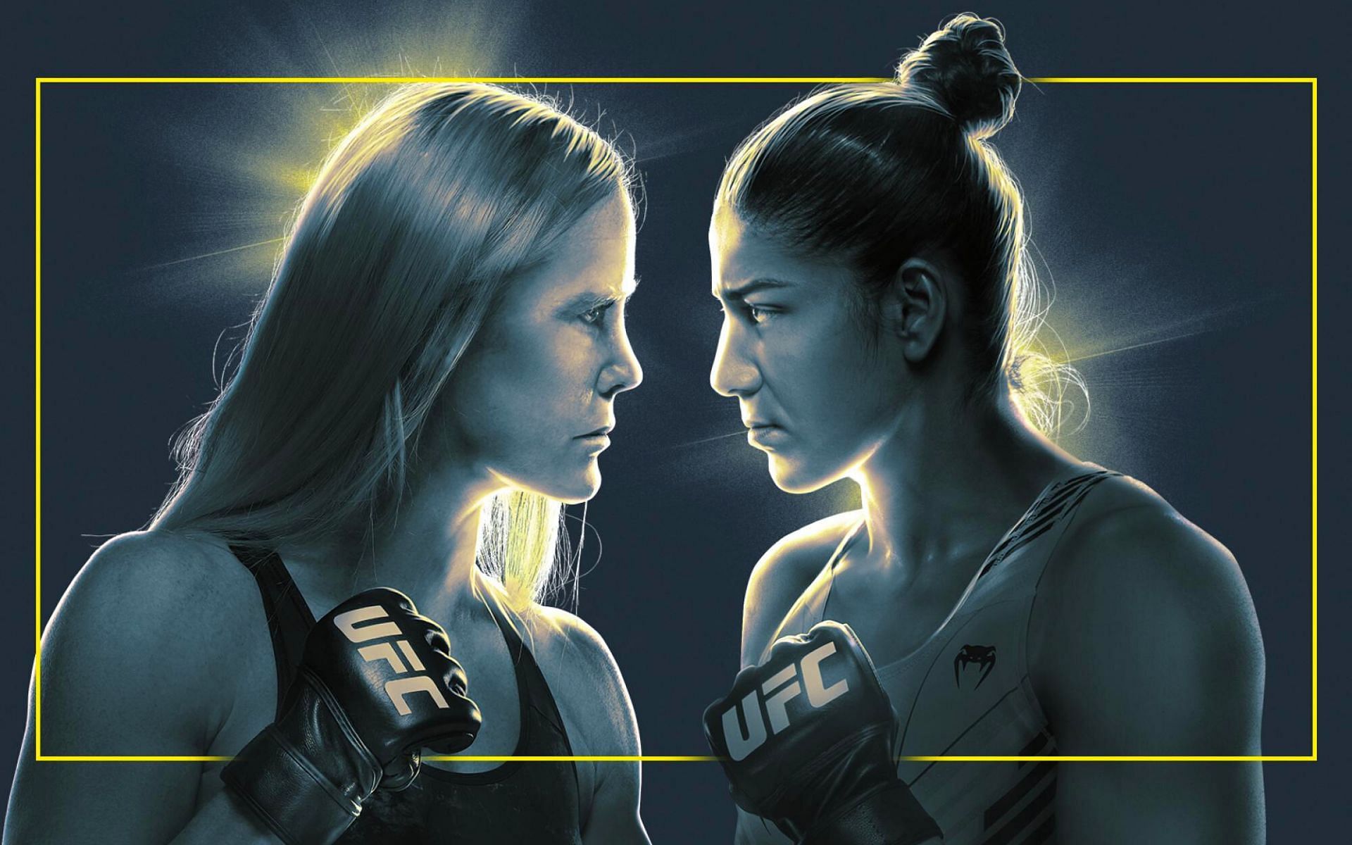 UFC Fight Night: Holm vs. Vieira official poster [Image courtesy: @UFC.com]