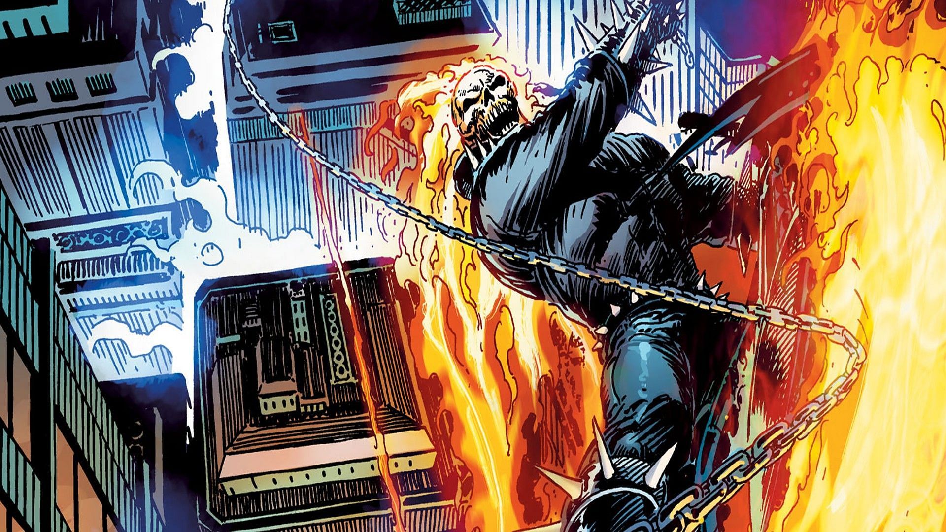 Ghost Rider has had outings in movies as well (Image via Marvel Comics)