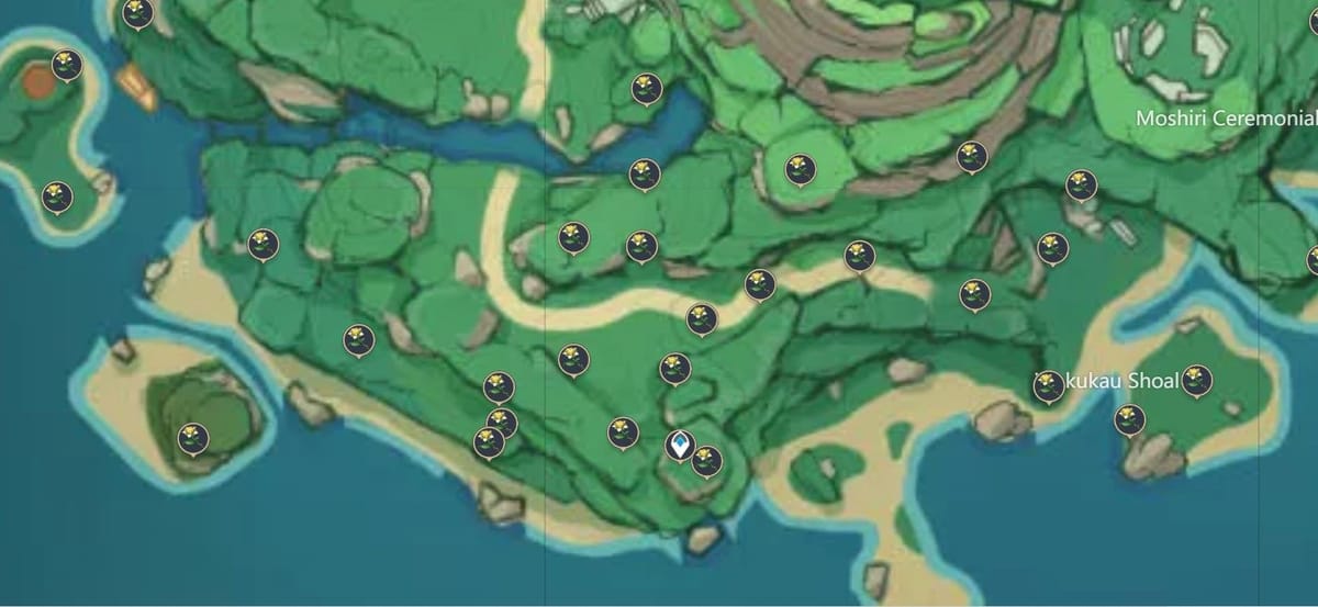 Where to find Sweet Flower in Genshin Impact Top 5 locations