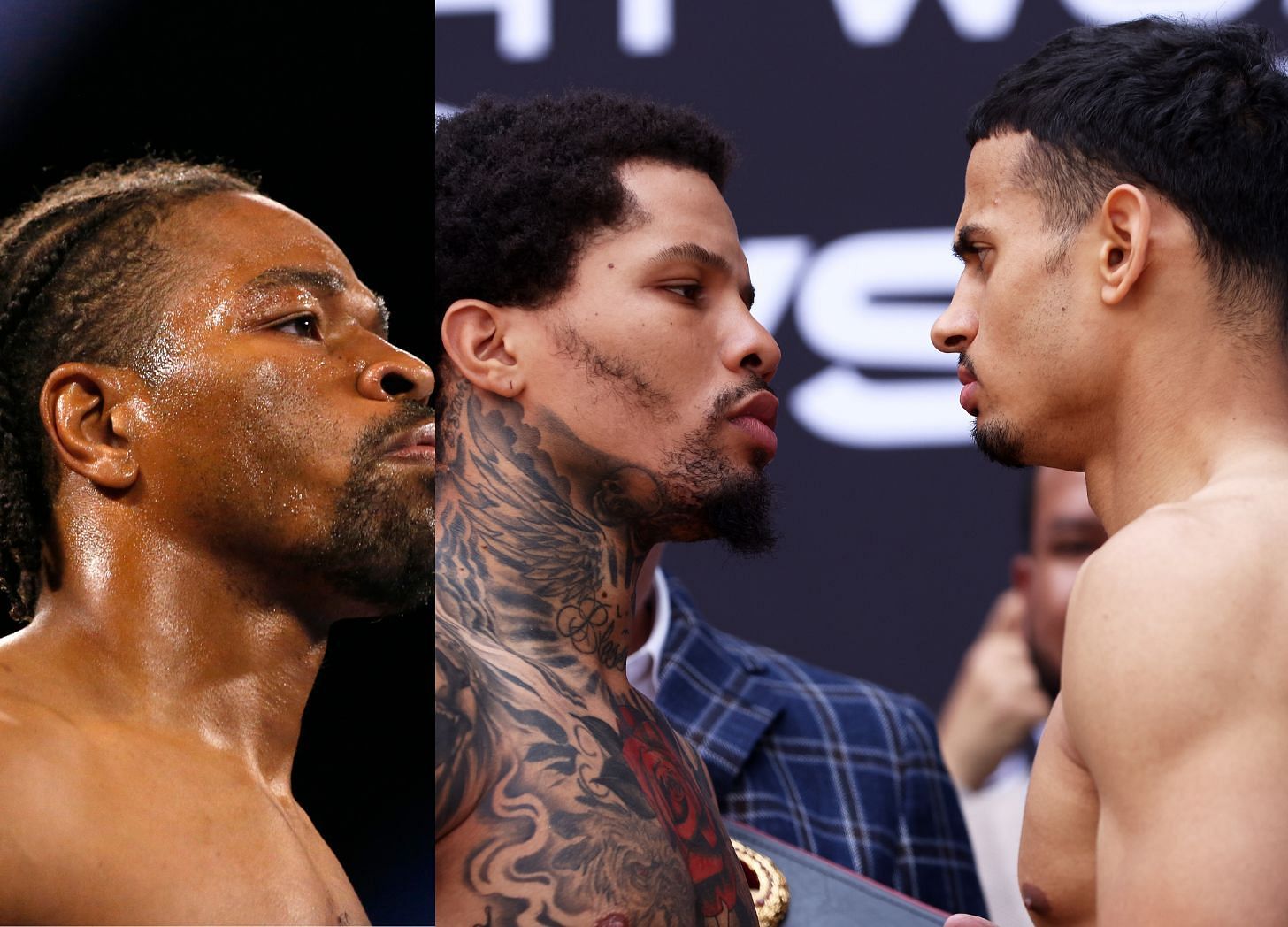 Shawn Porter (left), Gervonta Davis vs. Rolly Romero (right)