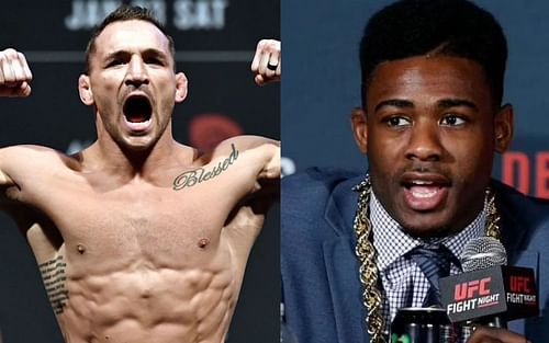  Michael Chandler (left) and Aljamain Sterling (right)