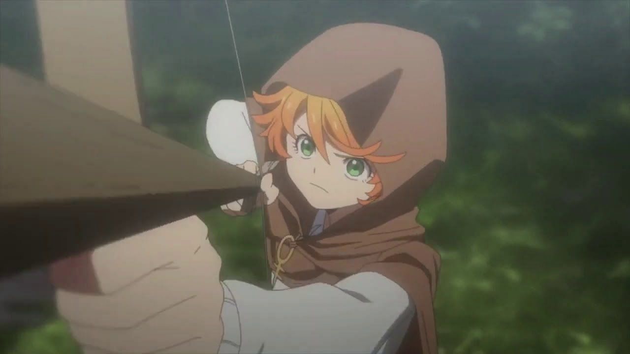 Emma as seen in The Promised Neverland&#039;s anime adaptation (Image via CloverWorks)