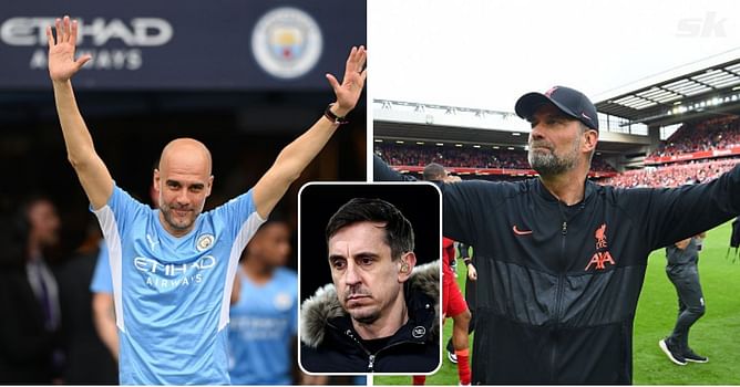 "Brilliant, relentless" - Gary Neville showers praise on Liverpool and Manchester City after an exciting Premier League title race