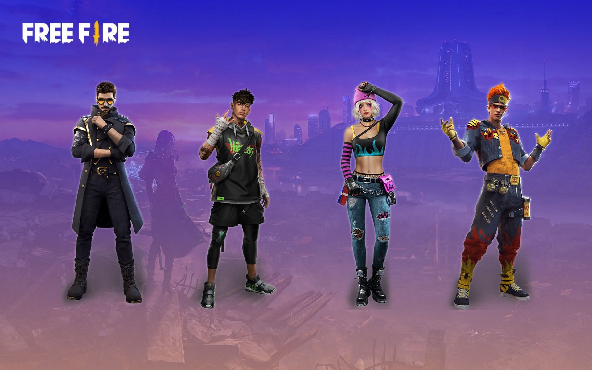 Best character combination in Free Fire (Image via Garena)