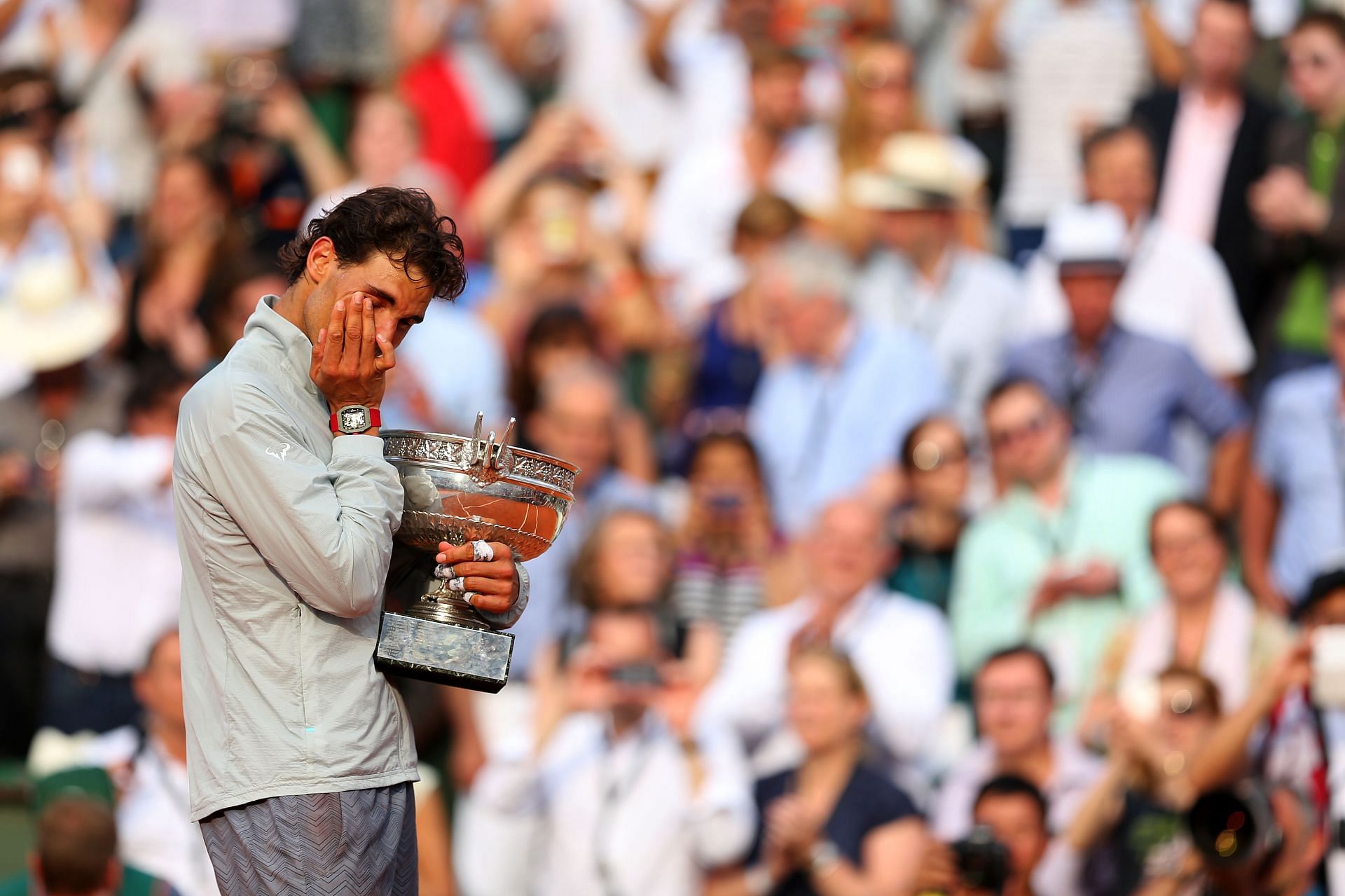 2014 Roland Garros - Rafael Nadal beat Novak Djokovic.