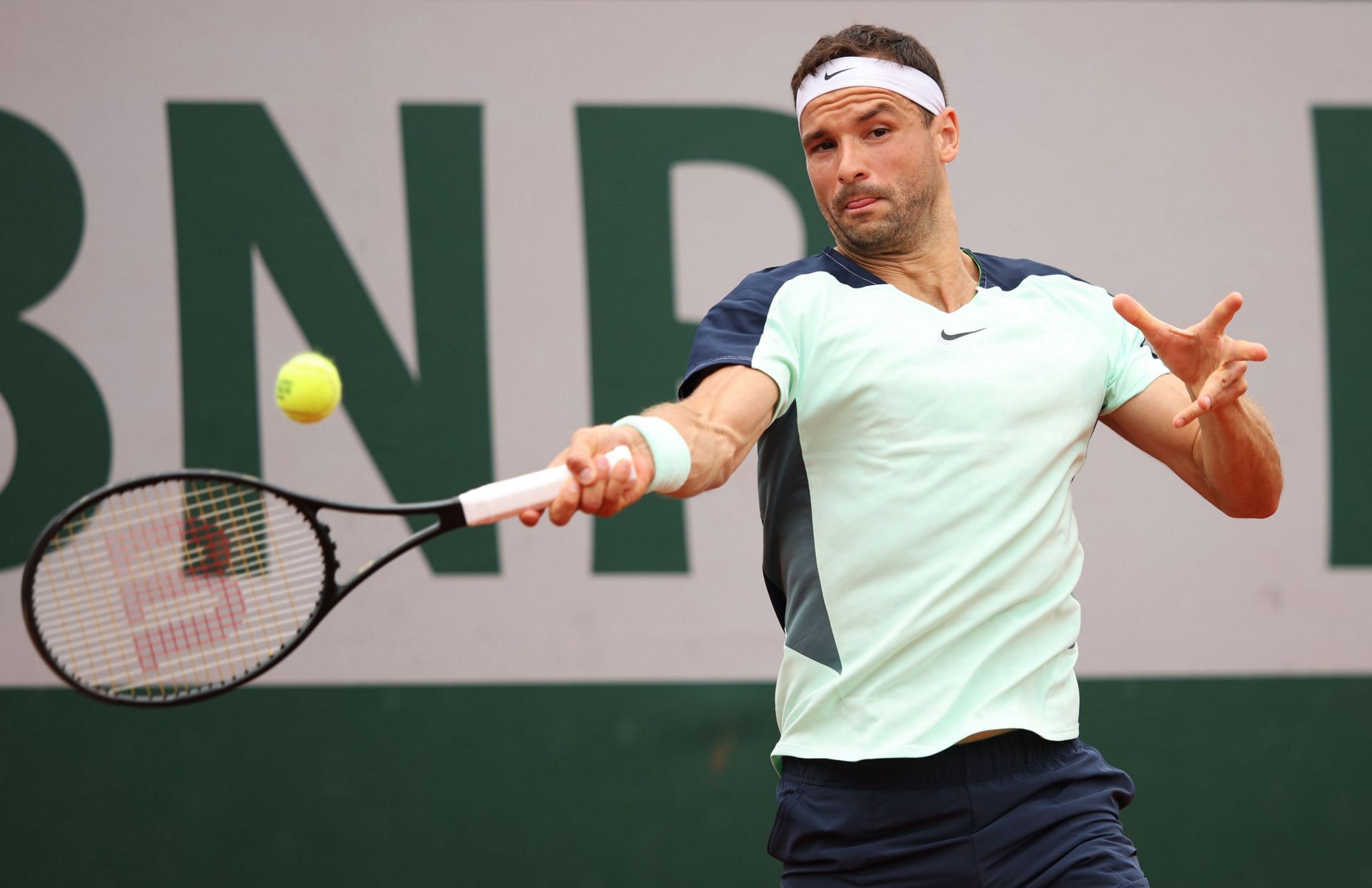 2022 French Open - Day One: Grigor Dimitrov