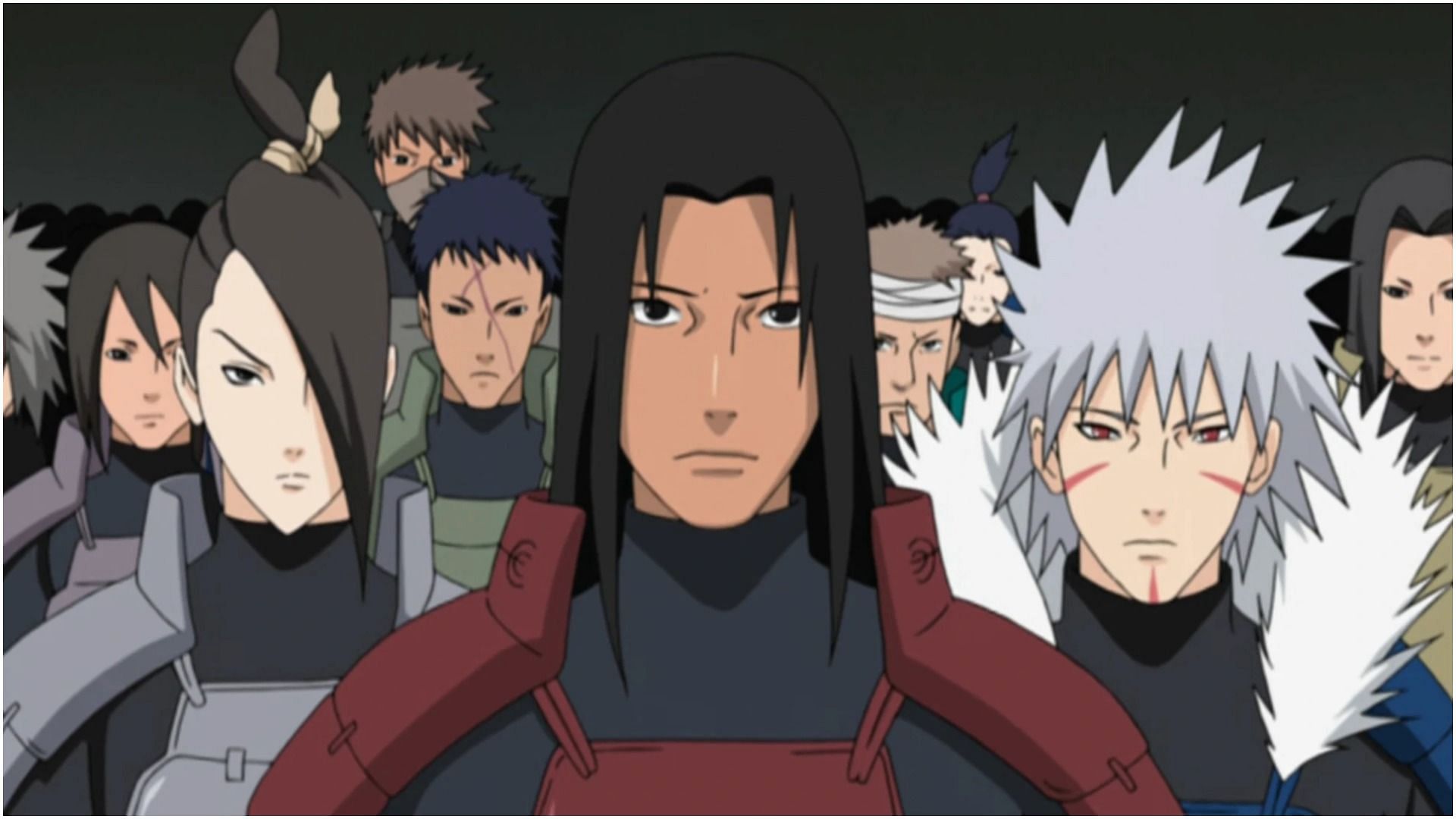 Senju clan members as seen in Naruto (Image via Studio Pierrot)