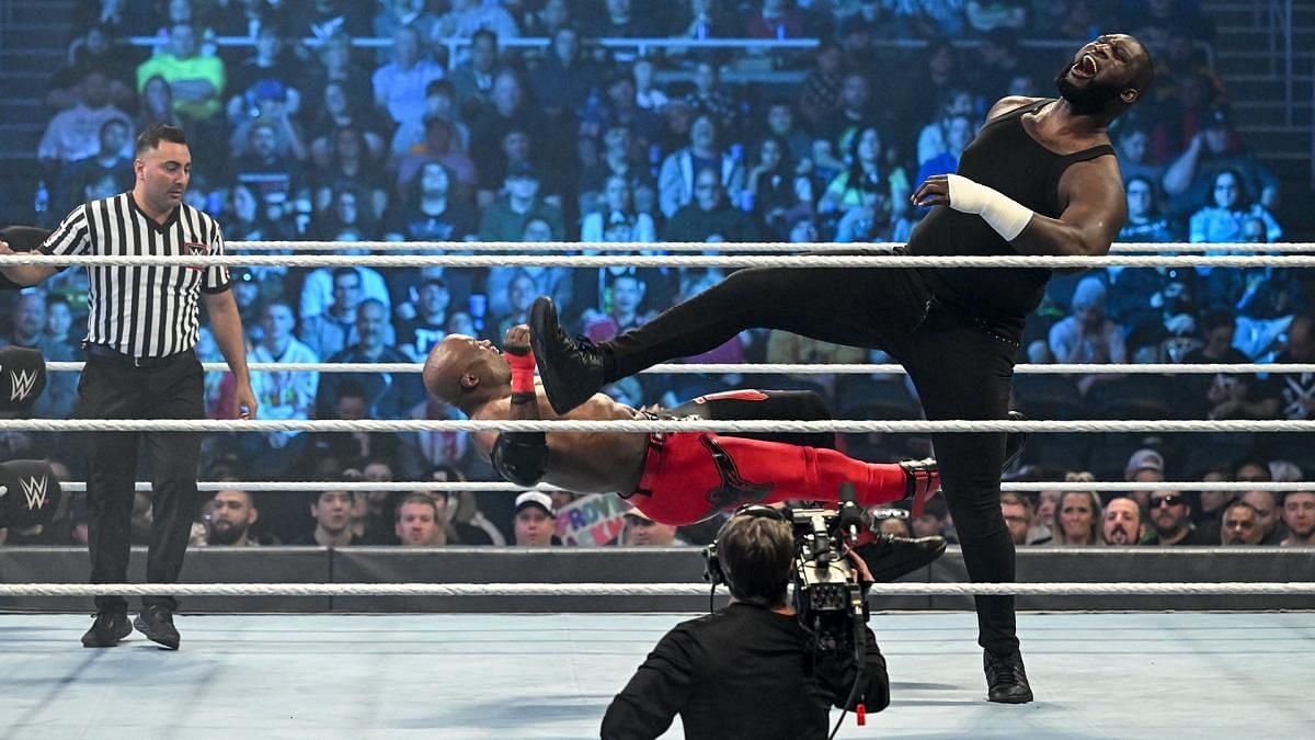 The Giant defeated The All-Mighty at WrestleMania Backlash!
