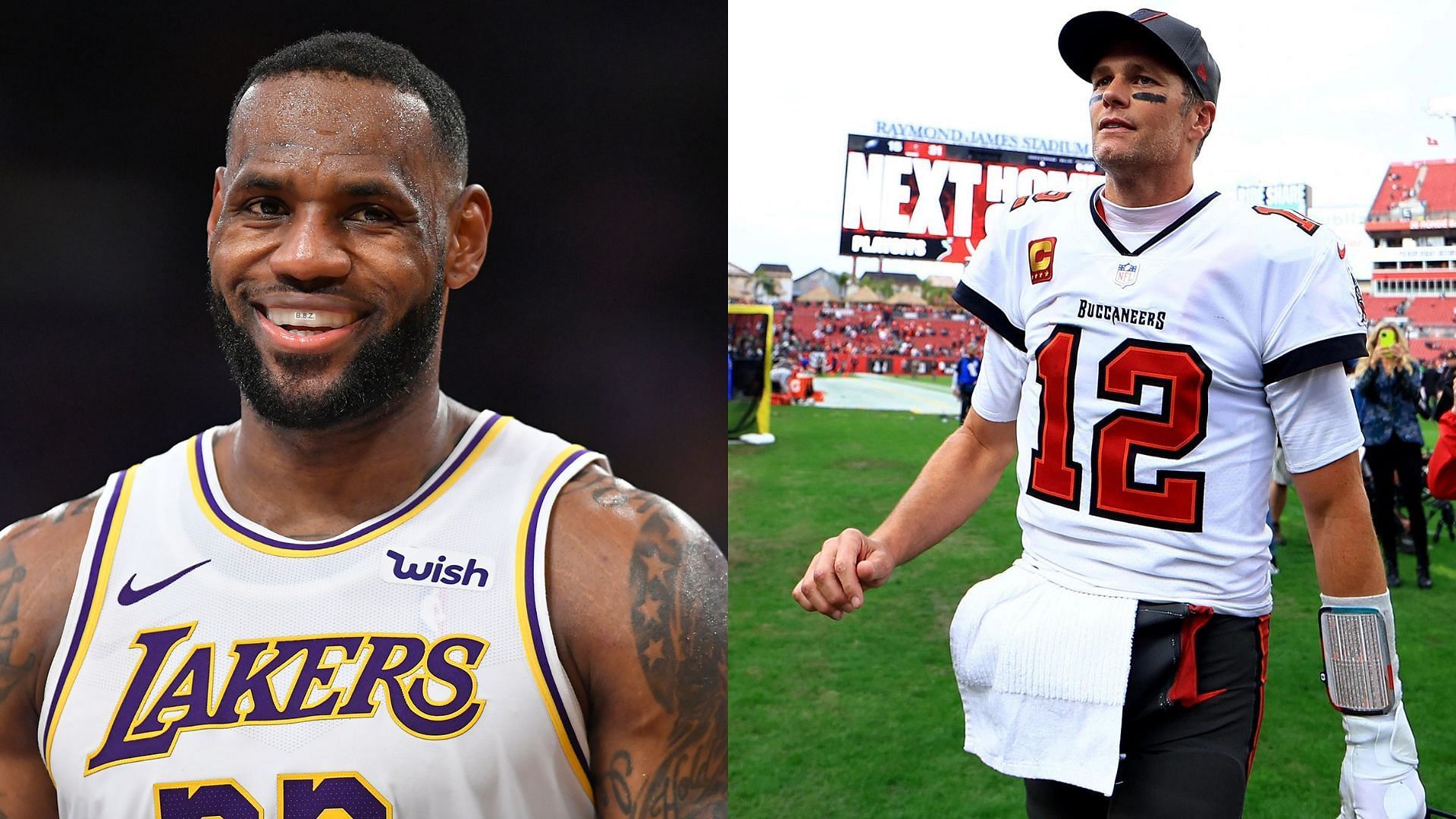 LeBron James and Tom Brady engaged in a hilarious exchange on Twitter