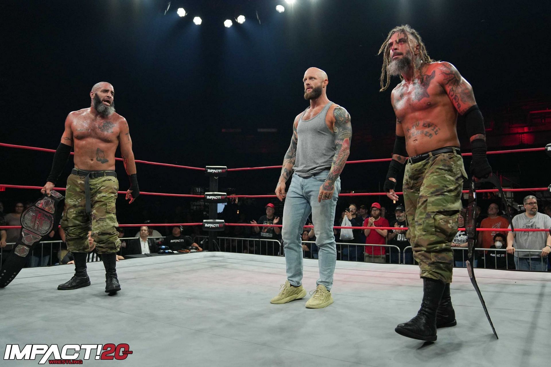 The Briscoes and Josh Alexander fended off an attack by Violent By Design