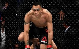 Tony Ferguson shows off new arm tattoo