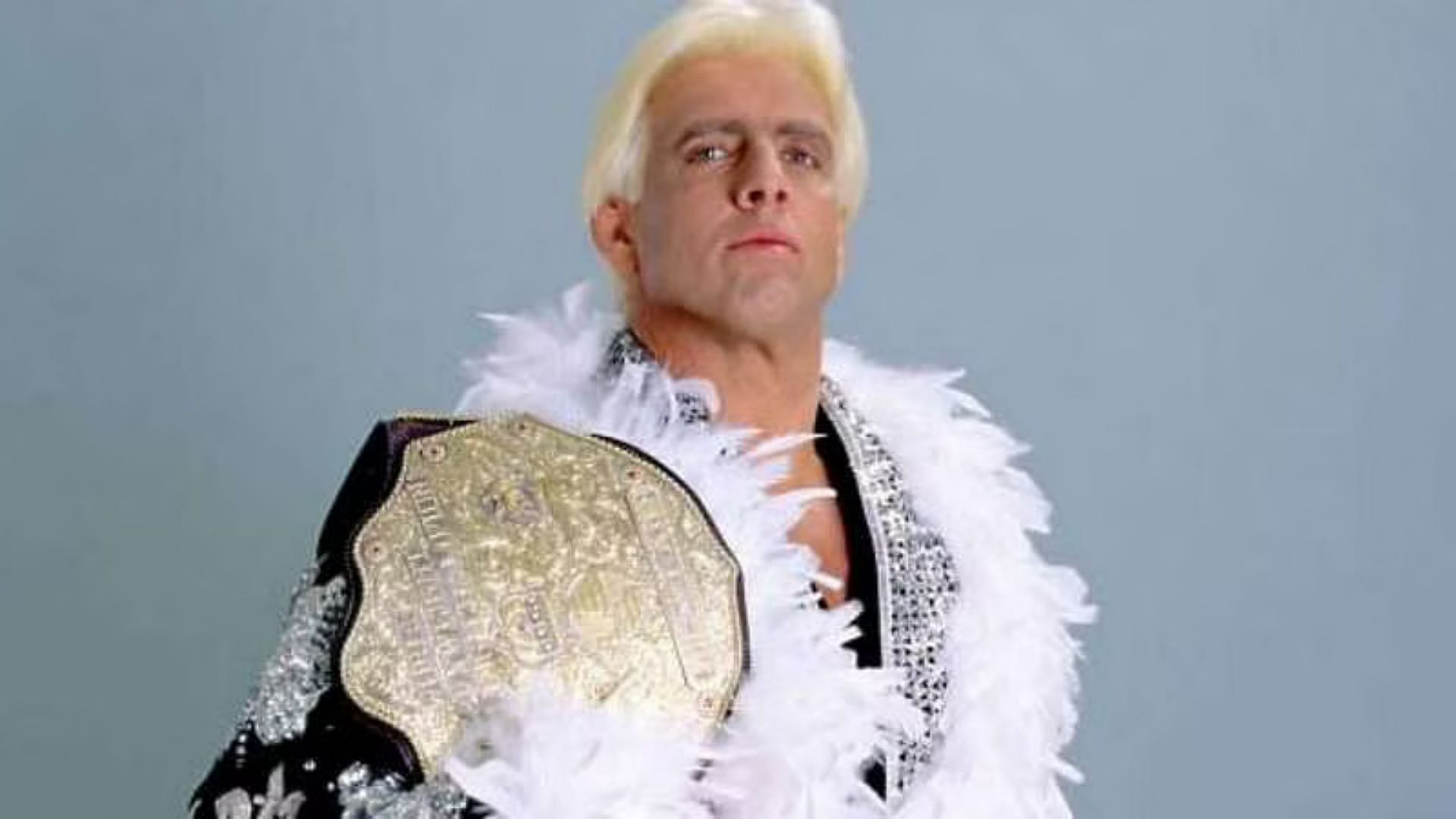 The Nature Boy was not always Styling and profiling (Courtesy WWE)