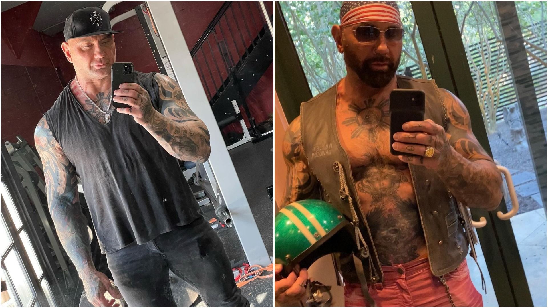 Dave Bautista Shared Photos of His Physique Through the Years