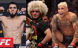 "All his pressure not gonna work" - Islam Makhachev weighs in on fantasy Khabib Nurmagomedov vs. Charles Oliveira fight