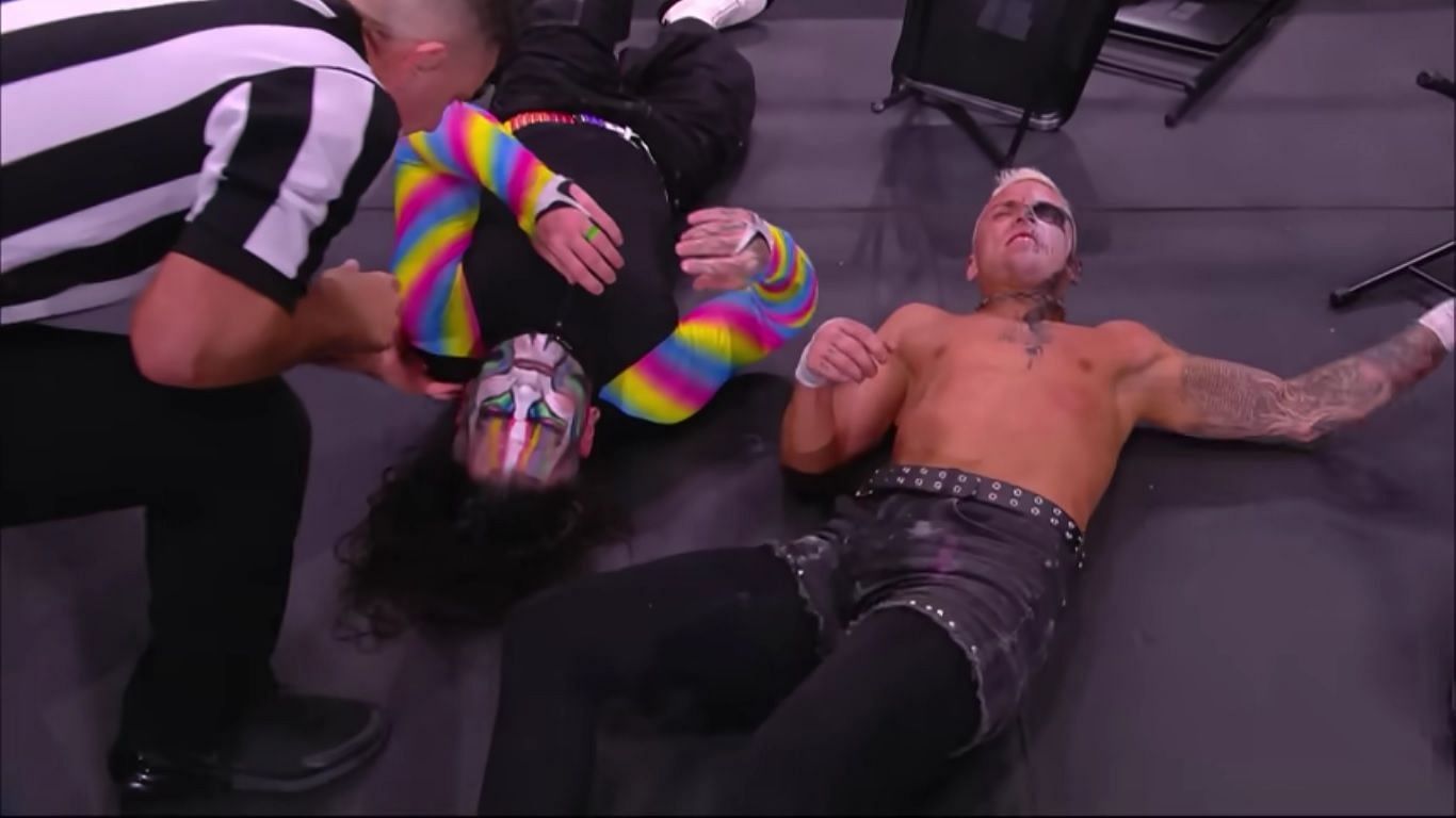 Darby Allin and Jeff Hardy had a grueling no disqualification match last week on AEW Dynamite.
