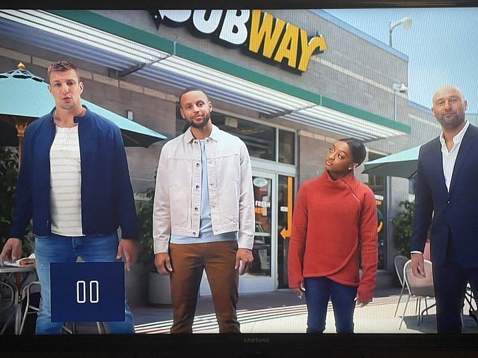 "What the h**l is Jeter doing in a subway commercial" New York