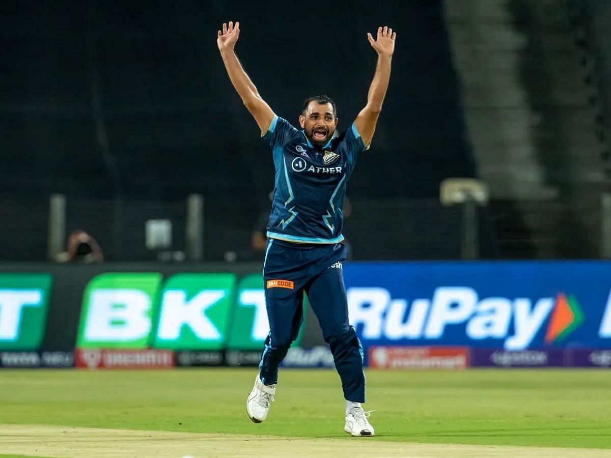 Mohammed Shami put on a show with the new ball in IPL 2022.