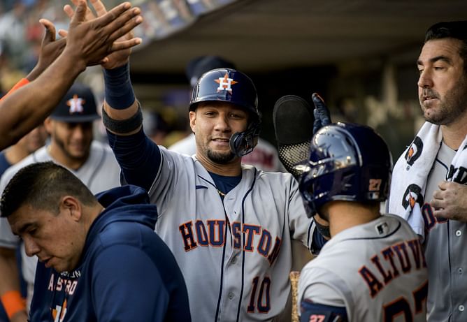 "Jose Altuve, beyond locked in" "There should be a mercy rule for double headers" - Houston Astros blowout Minnesota Twins following weather delay, fans on Twitter take a victory lap