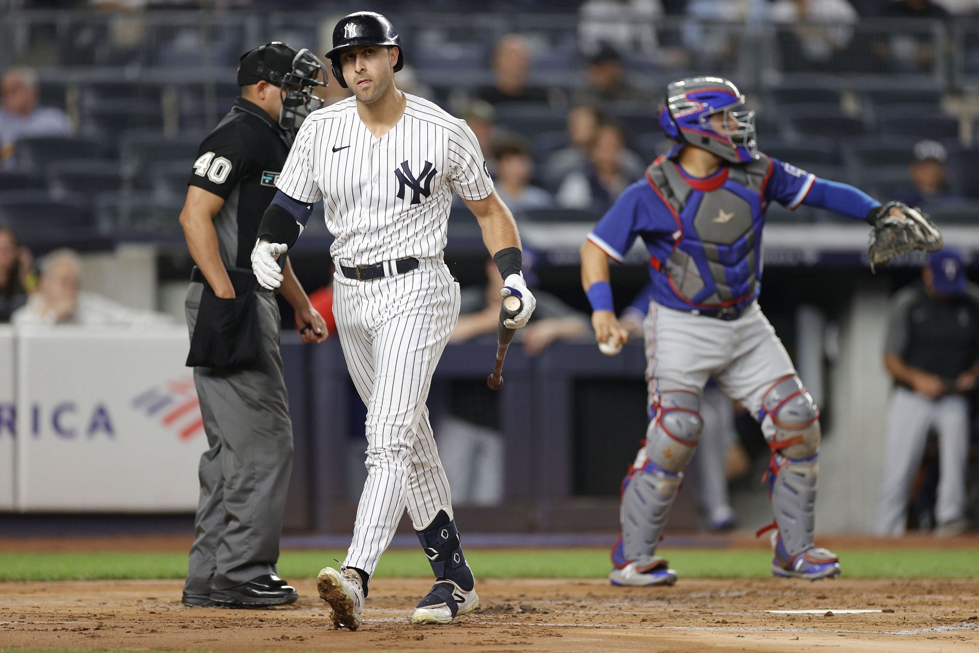 New York Yankees outfielder Joey Gallo has only 7 RBIs this season
