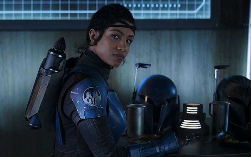 Sasha Banks landed a role in The Mandalorian