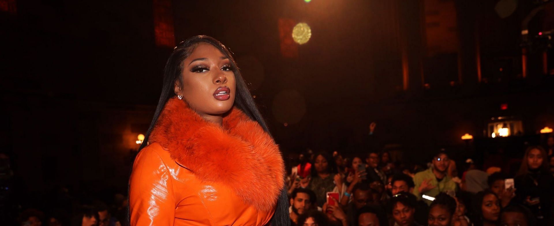 Megan Thee Stallion&#039;s doctor revealed the rapper was injured on foot by the glass and nit gunshot (Image via Getty Images)