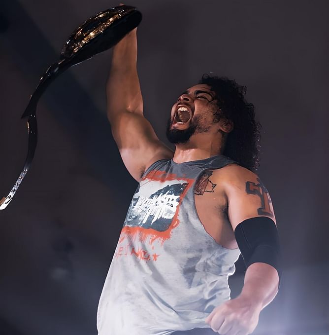 "It's me against me" - AEW's Santana on his aspirations after clinching his first world title