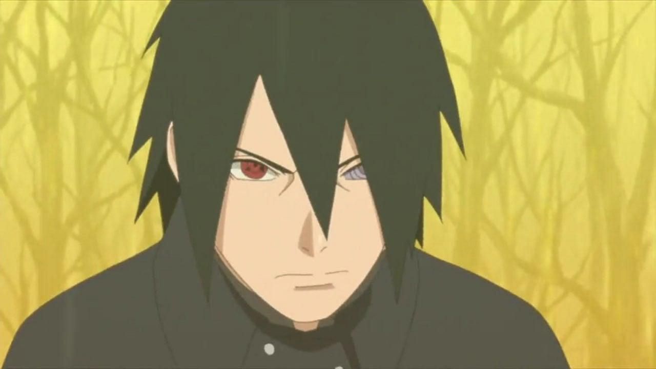 Sasuke as seen in the Boruto anime series (Image via Studio Pierrot)