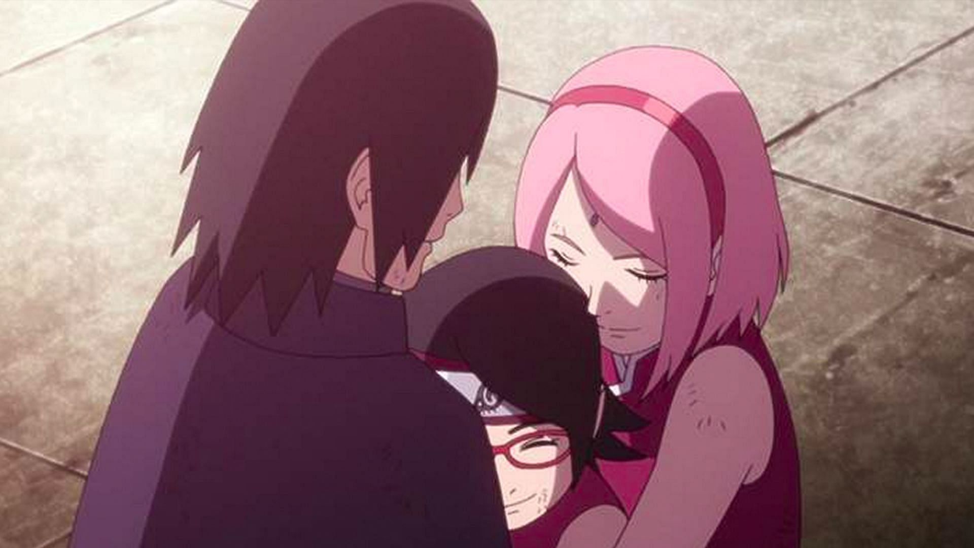 Sasuke and Sakura (image via Pierrot)