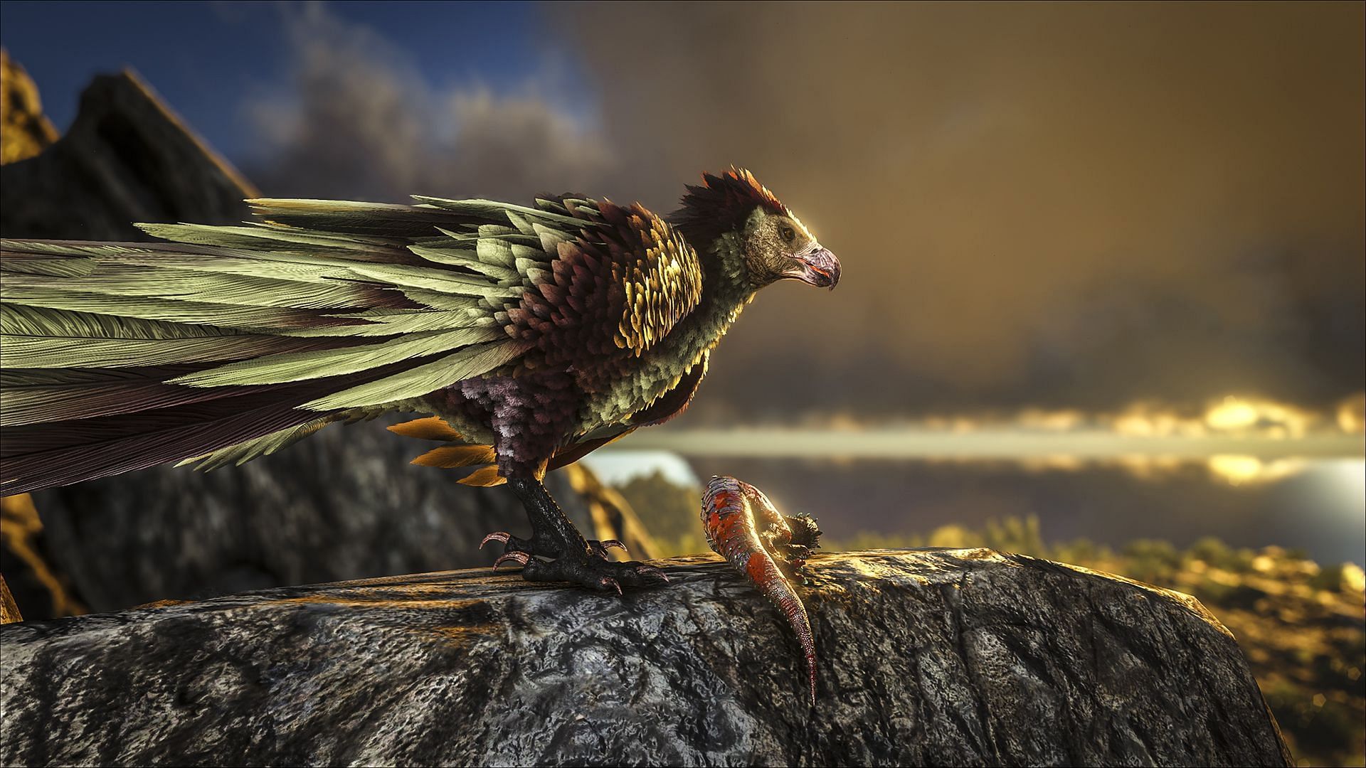 Argentavis is one of the best flying tames in ARK Lost Island (Image via Steam)