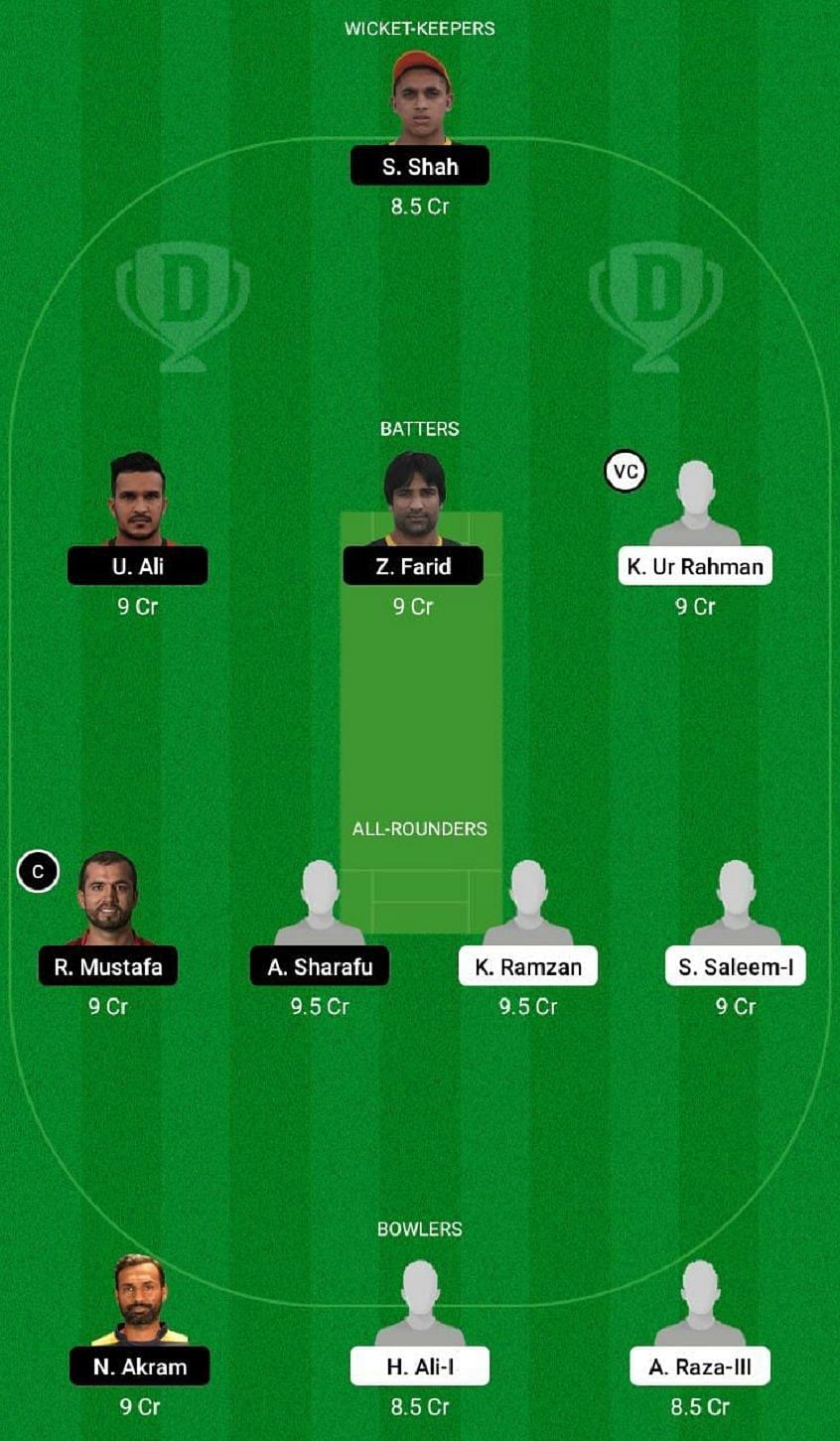 HKZ vs FM Dream11 Fantasy Tip #1 - Sharjah Ramadan T10 League.