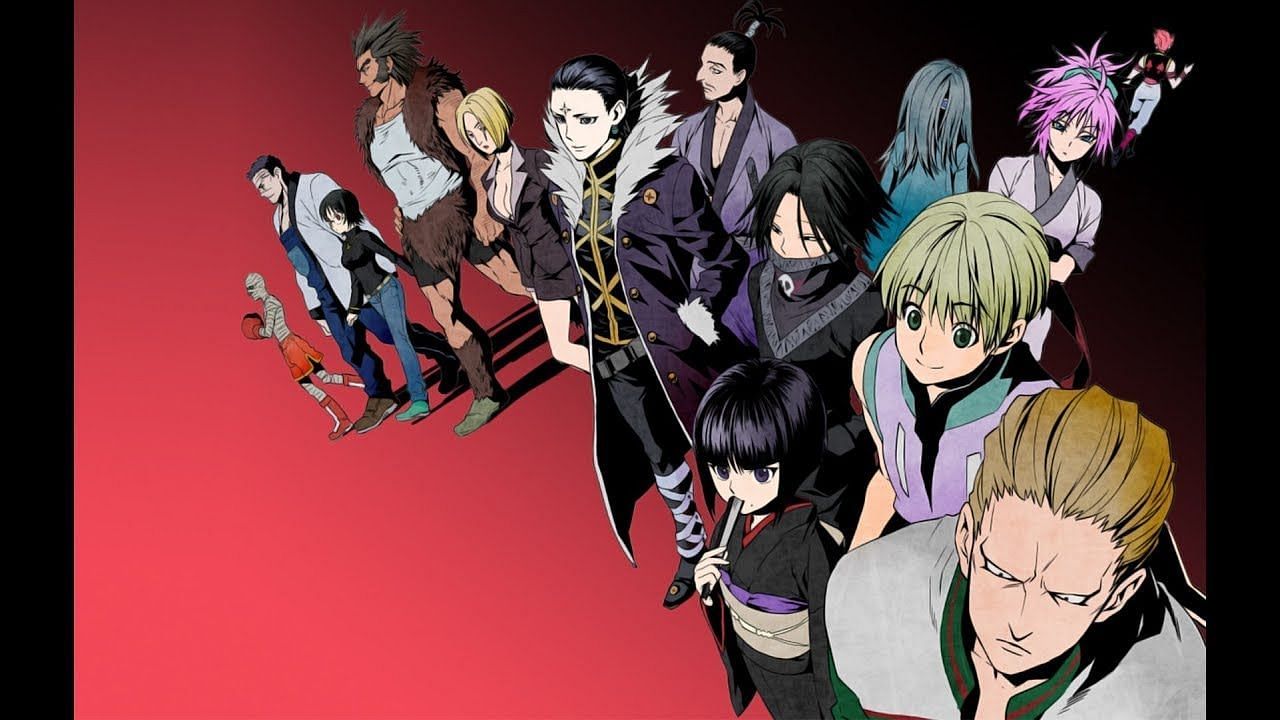 The Phantom Troupe as seen in the Hunter x Hunter anime (Image via Madhouse Studios)