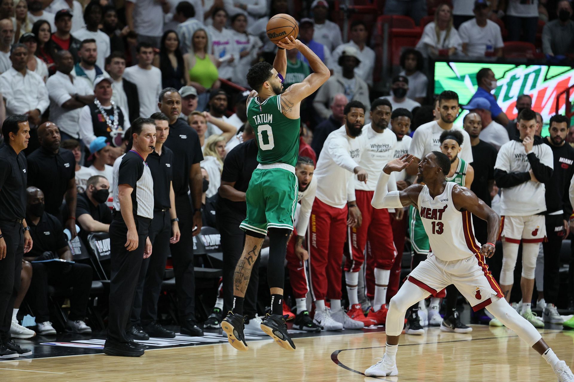 Jayson Tatum in Game 7 against the Miami Heat.