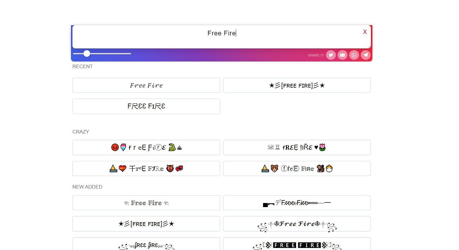 FancyTextGuru is one of the websites that players can utilize (Image via FancyTextGuru)