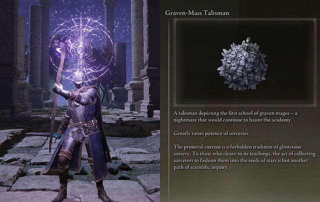 How to obtain Graven-Mass in Elden Ring, the Talisman that greatly 