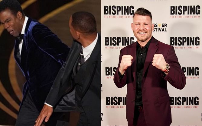 Michael Bisping calls Will Smith "sensitive little prick," answers what he would've done in Chris Rock's place