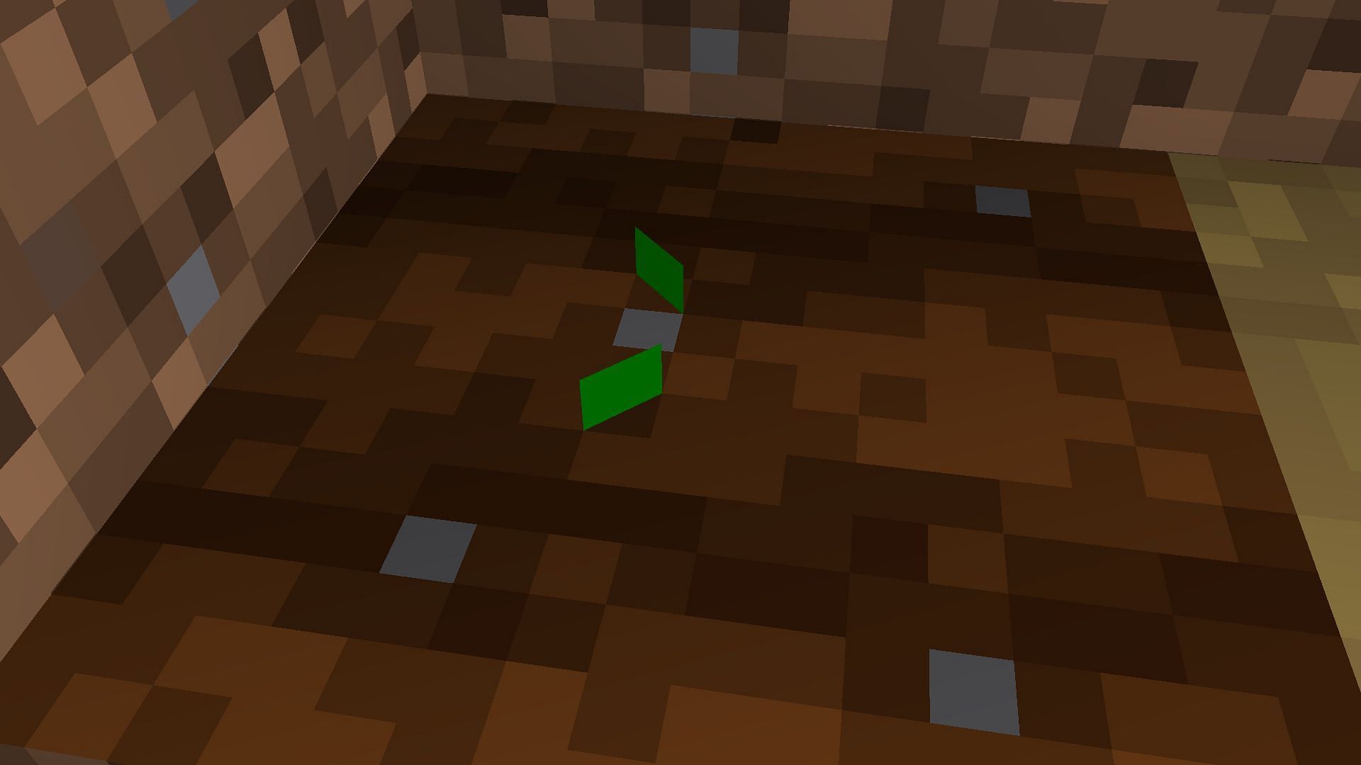 Smallest stem level (Image via Minecraft)