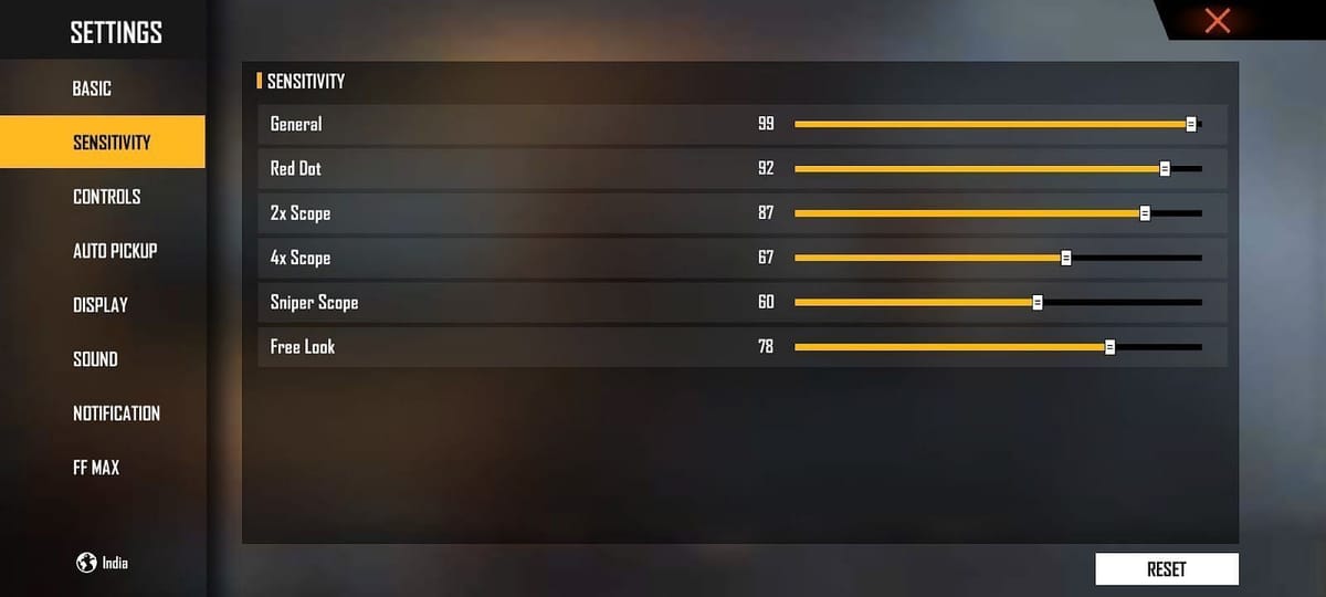 Best Free Fire MAX sensitivity settings and controls for smooth ...