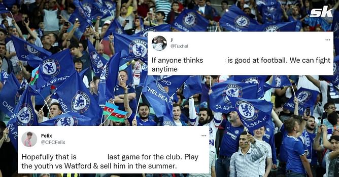 “Like a Sunday league footballer”, “sell him in the summer” – Chelsea fans furious with Blues player branded as ‘fraud’ after 1-1 draw with Leicester
