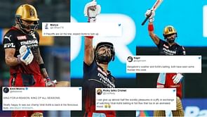 "King for a reason, King of all seasons!" - Fans go berserk as a fired-up Virat Kohli keeps RCB alive in IPL 2022