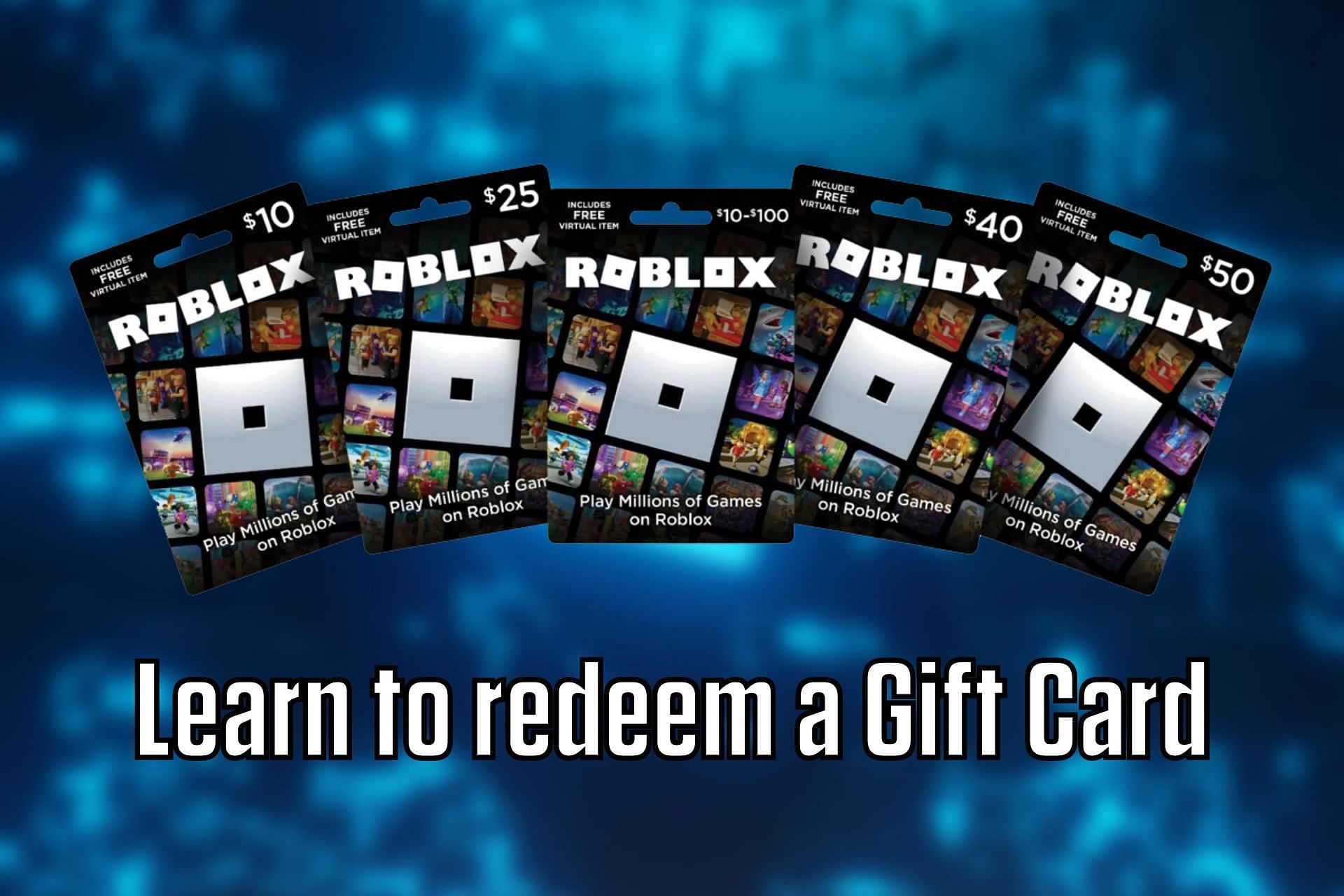 It&#039;s easy to redeem a Roblox gift card (Image via Roblox)