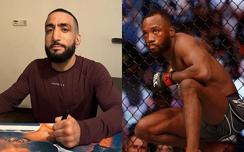 Belal Muhammad (L) (via. instagram/BelalMuhammad); Leon Edwards (R)