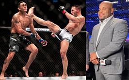 Daniel Cormer says he missed Michael Chandler punt-kicking Tony Ferguson while trying to talk to Joe Rogan